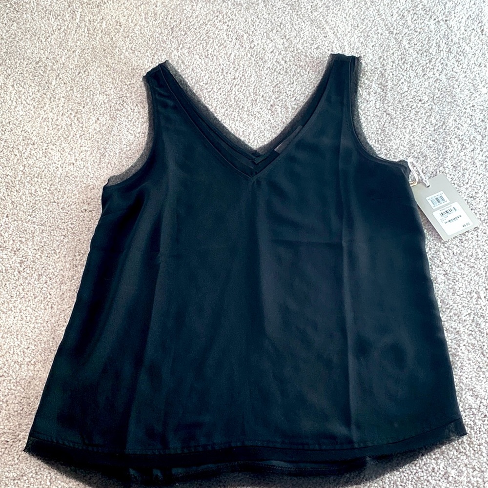 Chelsea 28 black camisole top in size S.